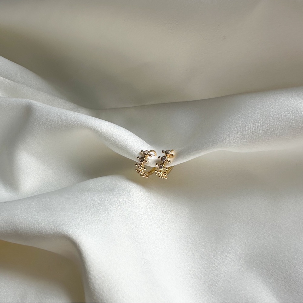 georgia gold hoops | 14k gold filled